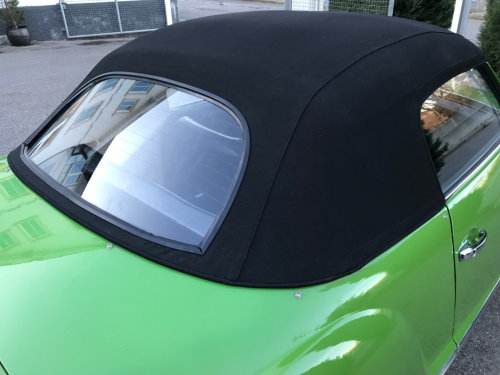 Verdeck Karmann Ghia f. Glasscheibe