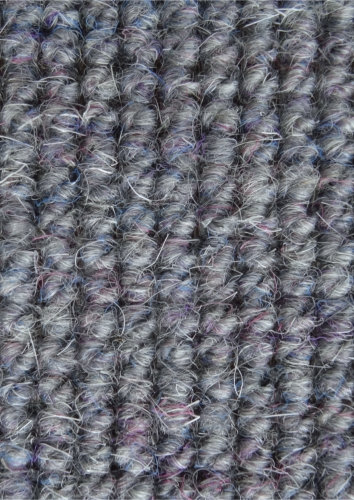 Muster Bouclé grob 405 blaugrau