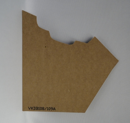 Fußraumseitenverkleidungen 108/109 Lim., Hartfaser, Paar