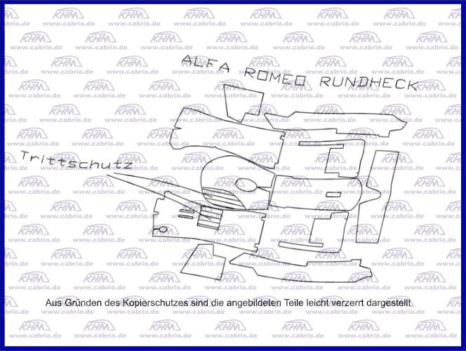 Teppichsatz Rundheck Spider
