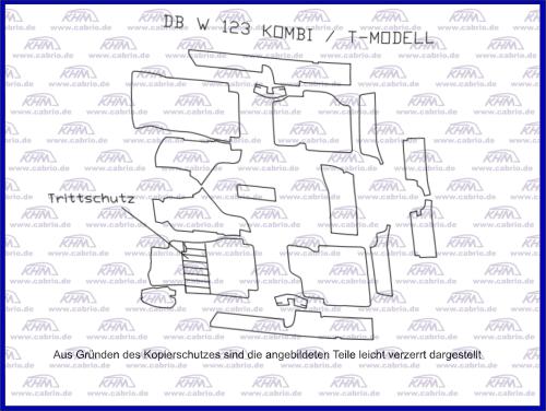 Teppichsatz 123 Limousine, Coupe, Kombi