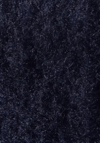 Muster Strickvelour 519 marineblau