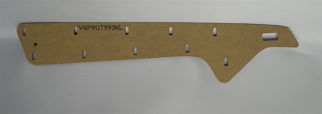 Türverkleidung Aufsatz 993, Hartfaser, Paar