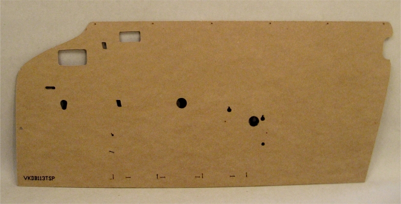 Türverkleidung 113, Hartfaser, Paar