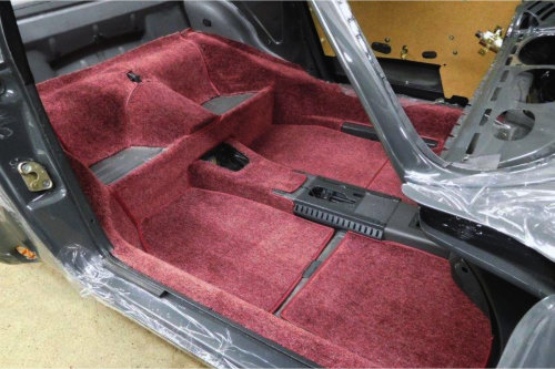 Teppichsatz 911, 69 - 73, Perlonvelour oder Zellwollvelour