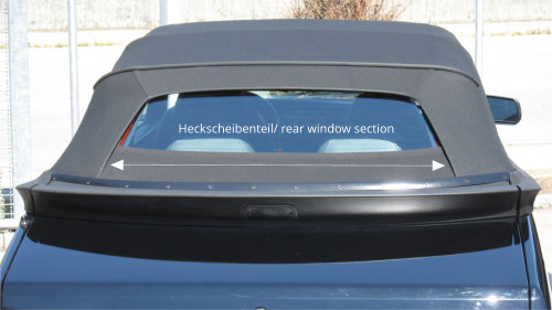 Heckteil Saab 900 einzeln