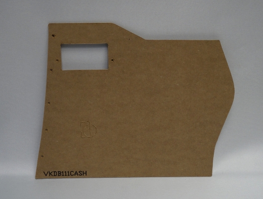 Seitenverkleidungen hinten 111/112 Coupé/Cabrio, Hartfaser, Paar