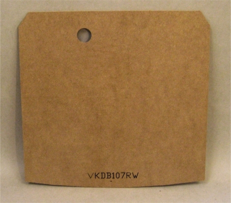 Sitzückwandverkleidung 107SL/SLC, Hartfaser, Paar