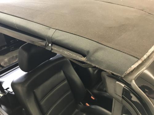 Spanntuch einzeln für Polstermatte, Golf I
