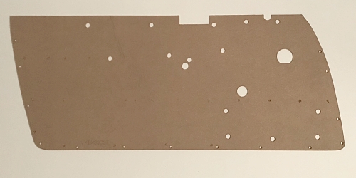 Türverkleidung BMW 2000 - 3.0 CS, Hartfaser, Paar