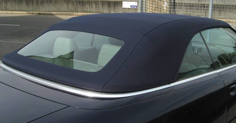 Verdeck A4 mit Glasscheibe