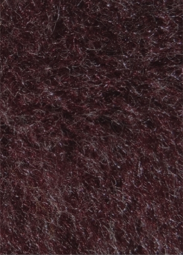 Muster Strickvelour 535 weinrot meliert