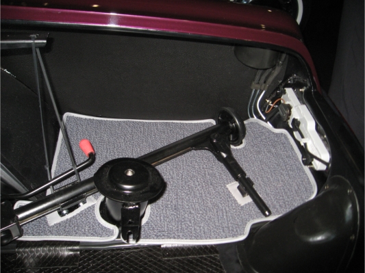 Kofferraumteppich 230-280 SL 113
