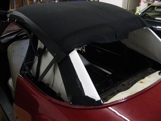 Polstermatte Karmann mit Spanntuechern