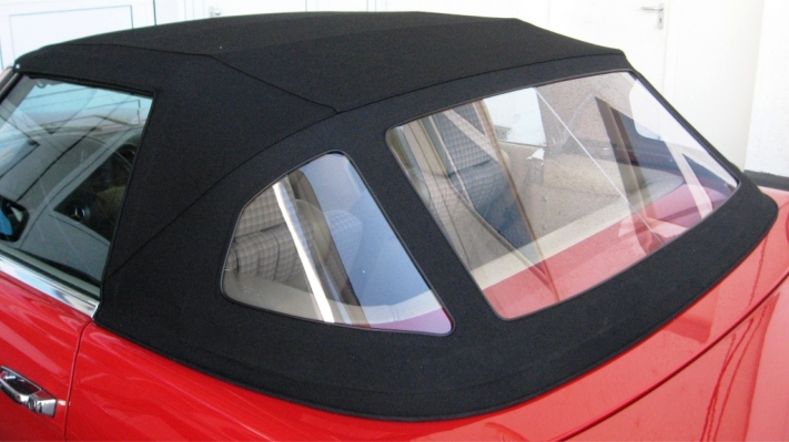 Verdeck 280-560 SL 107  mit Gurten