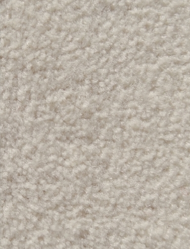 Muster Kräuselvelour 495 elfenbein