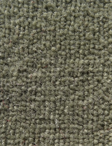 Muster Wollvelour 489 graugrün