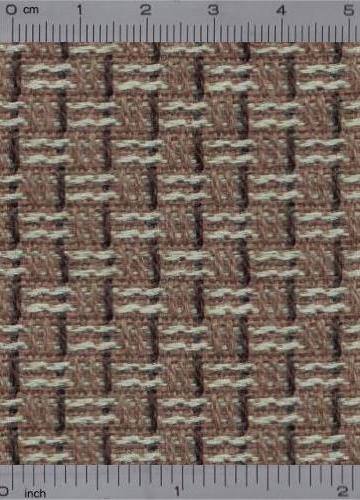 Polsterstoff 826 DB Ponton spaet Flechtmuster braun