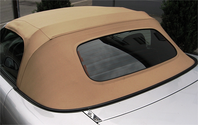 Verdeck MX-5 einteilig, NC-Optik, mit Color-Glasheckscheibe