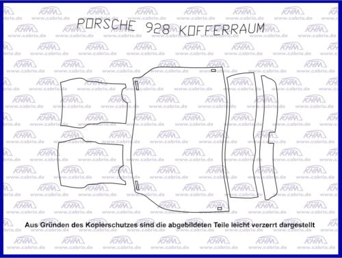 Kofferraumteppich 928