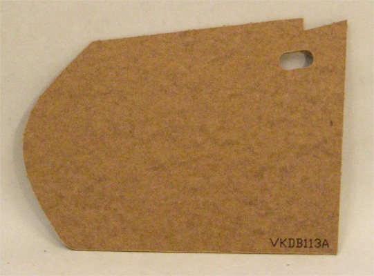 Fußraumseitenverkleidung 113, Hartfaser, Paar