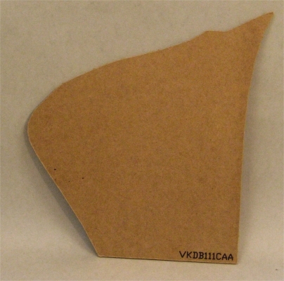 Fußraumseitenverkleidungen 111/112 Coupe/Cabrio, Hartfaser, Paar