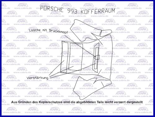 Kofferraumteppich 964, 993